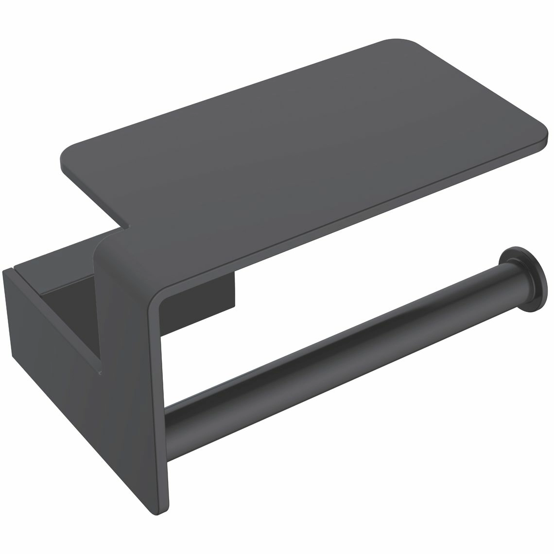 Держатель туалетной бумаги Boheme Q Black, 10941-B