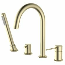 Смеситель для ванны с душем врезной Timo Saona Brushed Gold, 2320/17Y