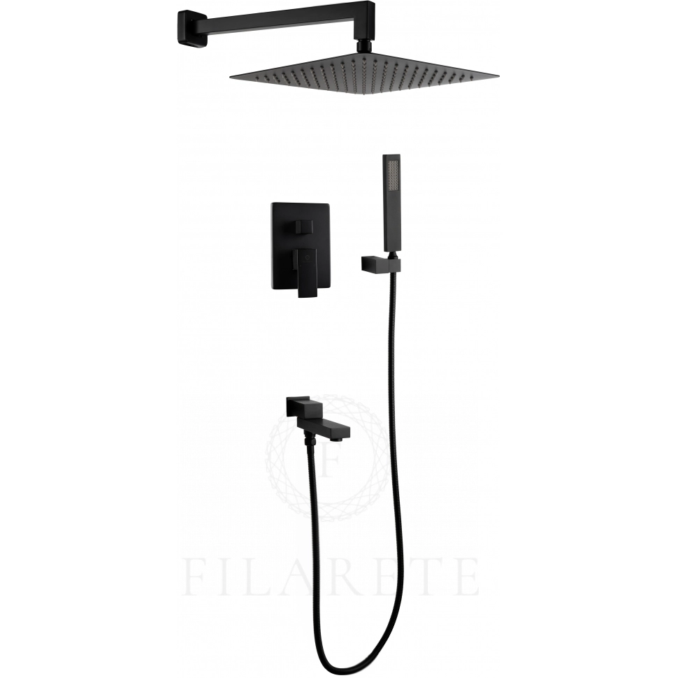 Душевая система скрытого монтажа Filarete Fing FL1040BL