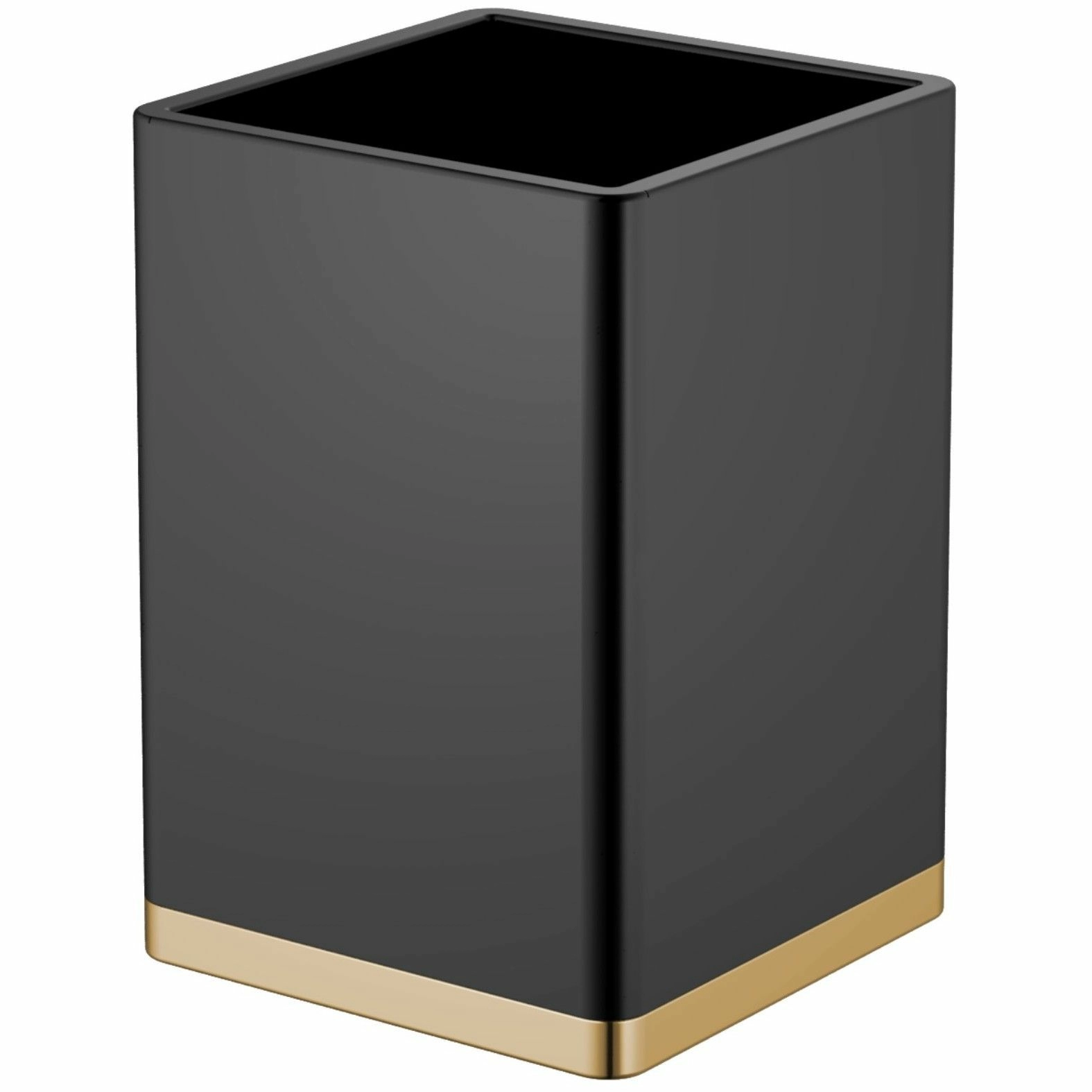 Стакан Boheme Qubic Black/Gold, 10961-B-G