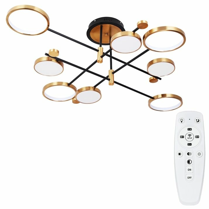 Потолочная люстра Arte Lamp Holly, A1364PL-8PB