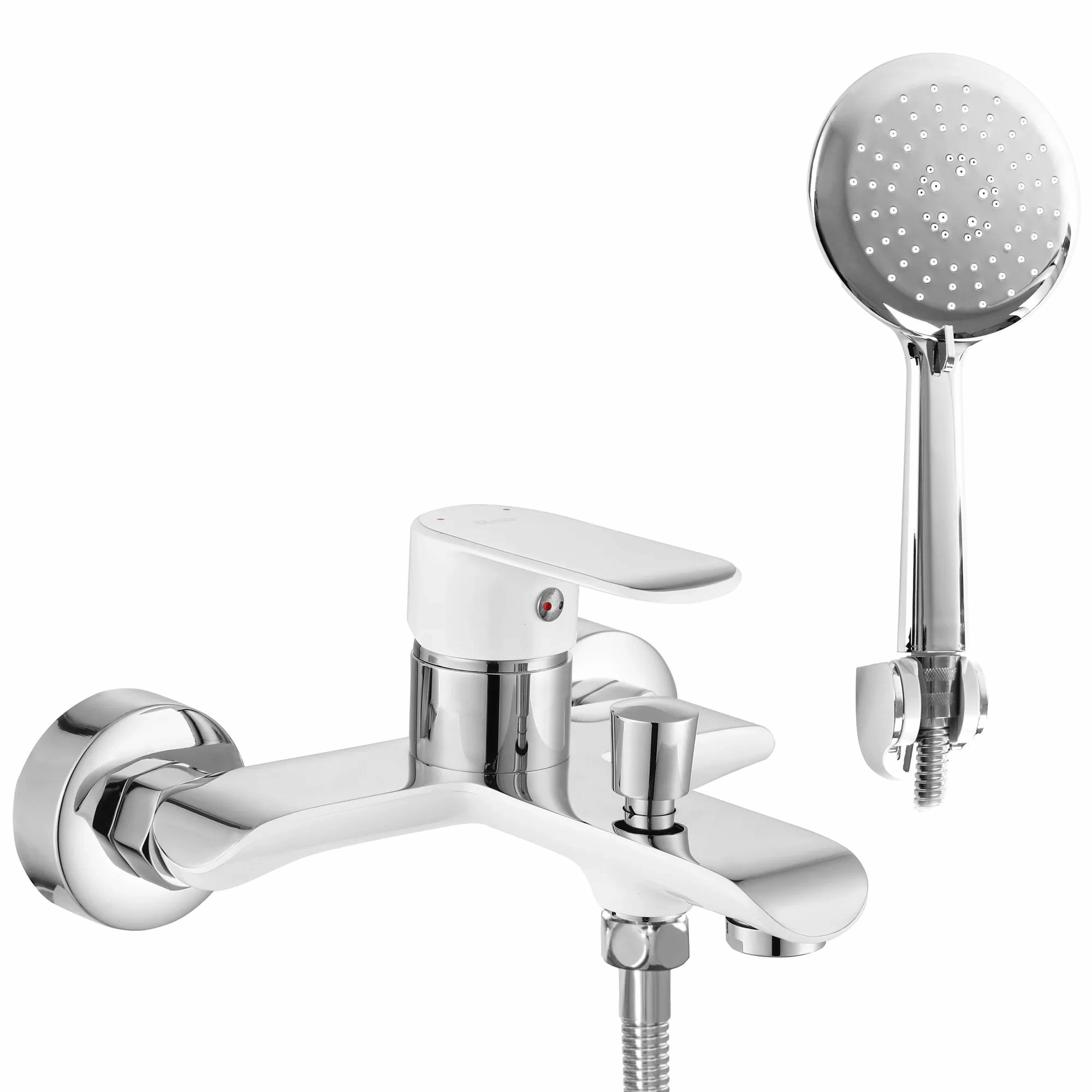 Смеситель для ванны Rea Bloom White/Chrome, REA-B9918