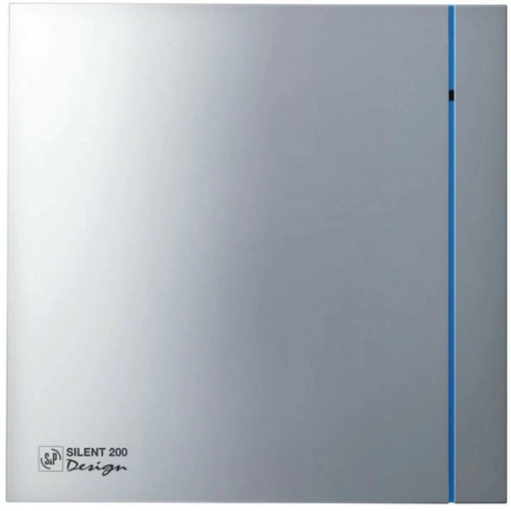 Вентилятор S&P SILENT-200 CZ SILVER DESIGN - 3C