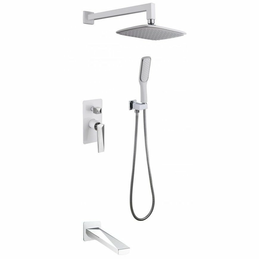 Душевая система Boheme Venturo White/Chrome, 374-W-2