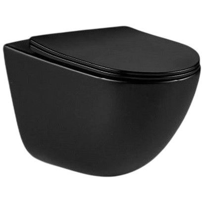 Унитаз подвесной Esbano Lotus Black Matt