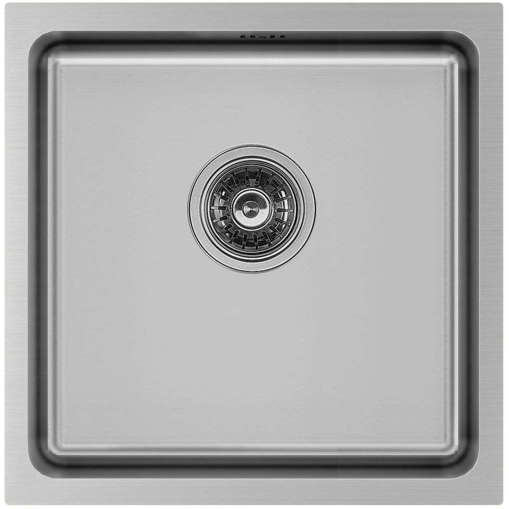 Мойка Paulmark Lassan 44 нержавеющая сталь, PM304444-BS