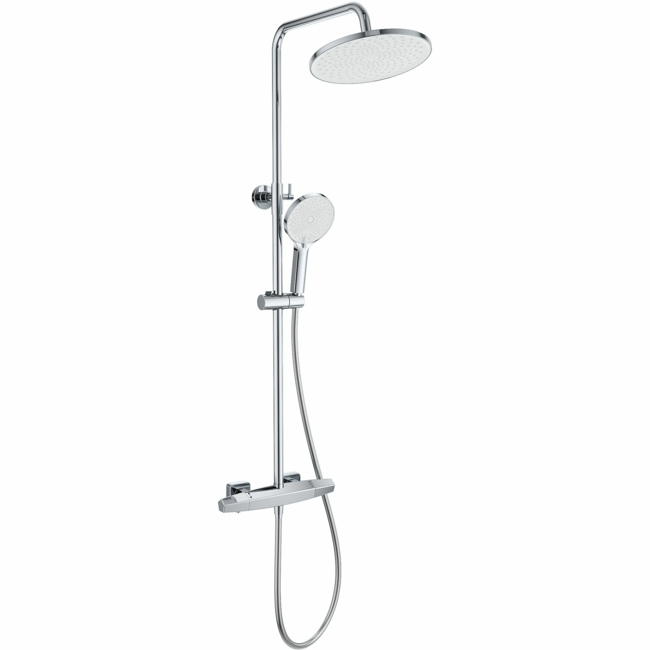 Душевая система с термостатом Wonzon & Woghand хром, WW-B3045-A-CR