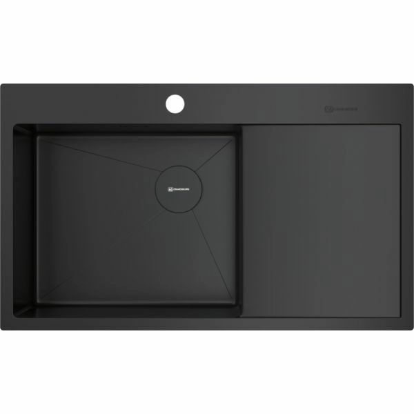 Мойка Omoikiri Akisame 86-GB-L Side, 4997043