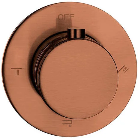 Дивертор встраиваемый 3 режима Boheme Uno Bronze Brushed, 624/3-BRB