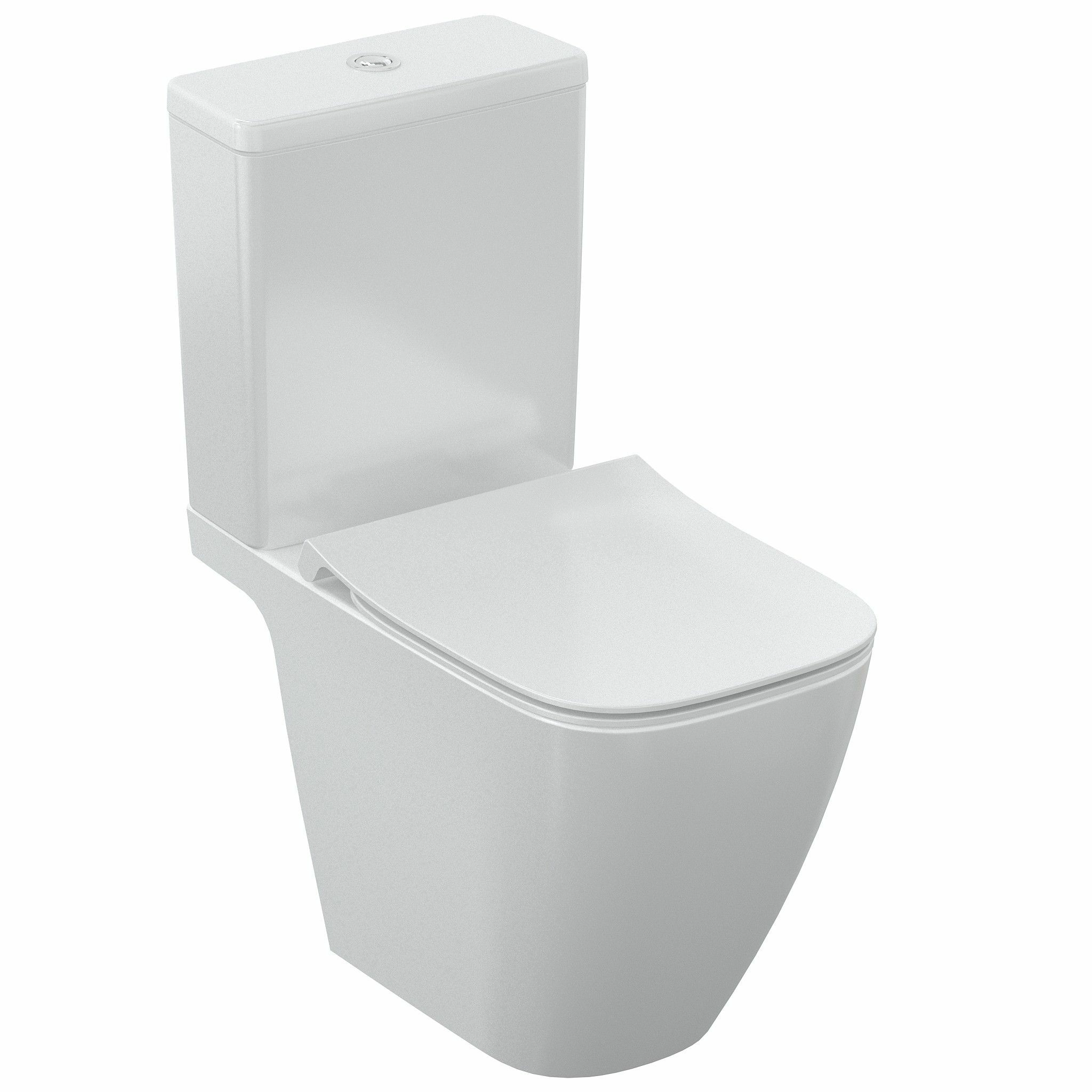 Напольный безободковый унитаз Ideal Standard i.Life S, T459601+T473501+T532901