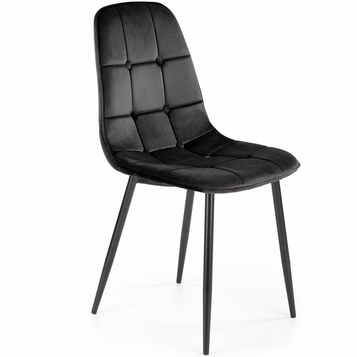 Стул Halmar K417 черный/черный, V-CH-K/417-KR-CZARNY