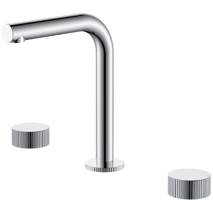 Смеситель на столешницу на 3 отверстия Boheme Stick Linea Chrome, 152-CR.3