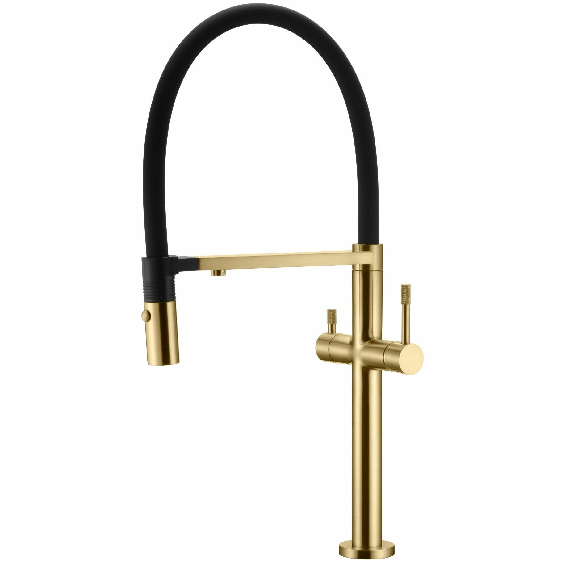 Смеситель для кухни Boheme Uno Matt Gold, 115-MG