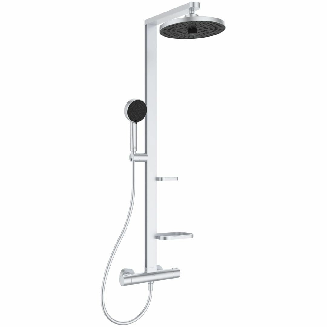 Душевая система Ideal Standard Alu+ термостатическая, BD583SI