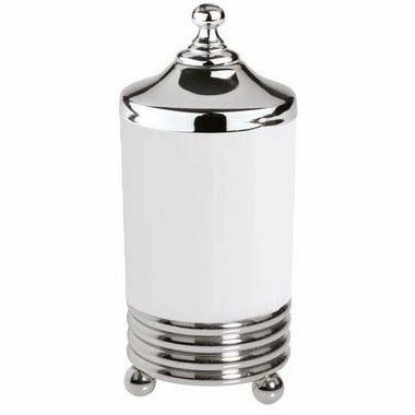 Настольный стакан для ватных дисков Boheme Hermitage Chrome, 10394