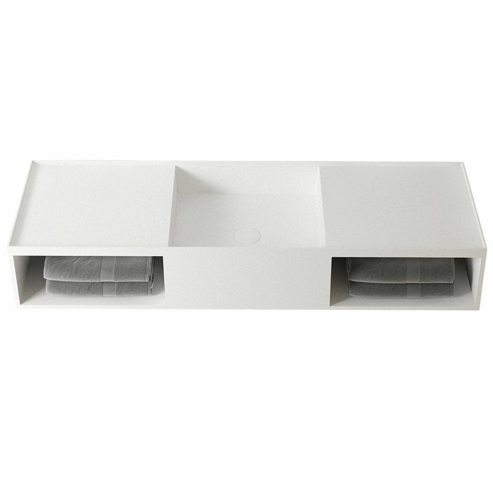 Умывальник Vincea Solid Surface 120x40, VWB-6S212MW