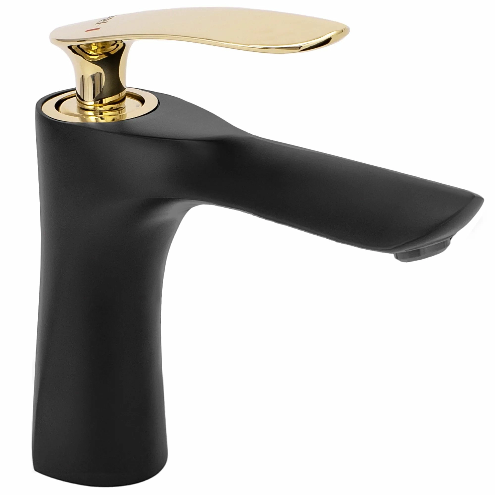 Смеситель для умывальника Rea Orbit Black/Gold, REA-B2054