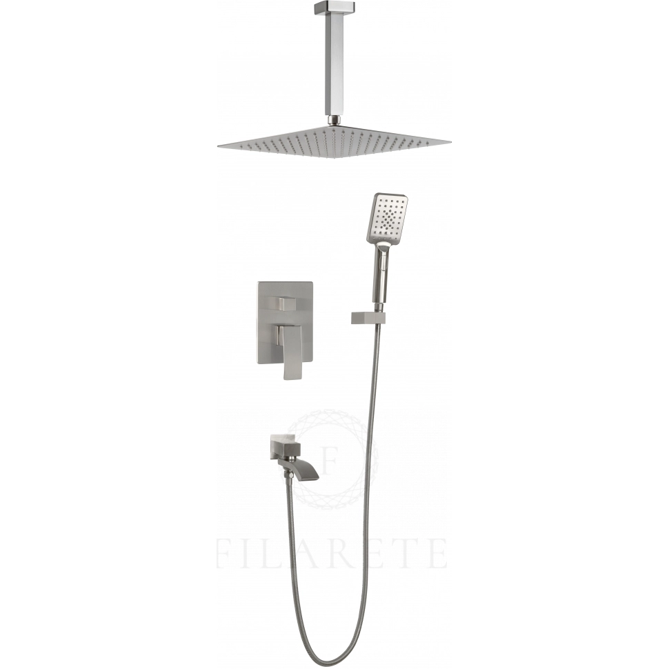 Душевая система скрытого монтажа Filarete Waterfall FL1012NK