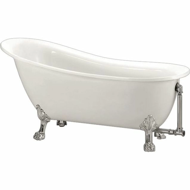 Отдельностоящая акриловая классическая ванна Belbagno BB06