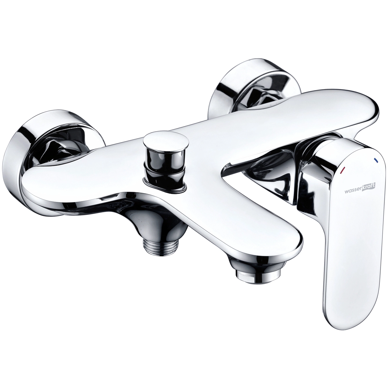 Смеситель для ванны с коротким изливом WasserKRAFT Dinkel, 5801