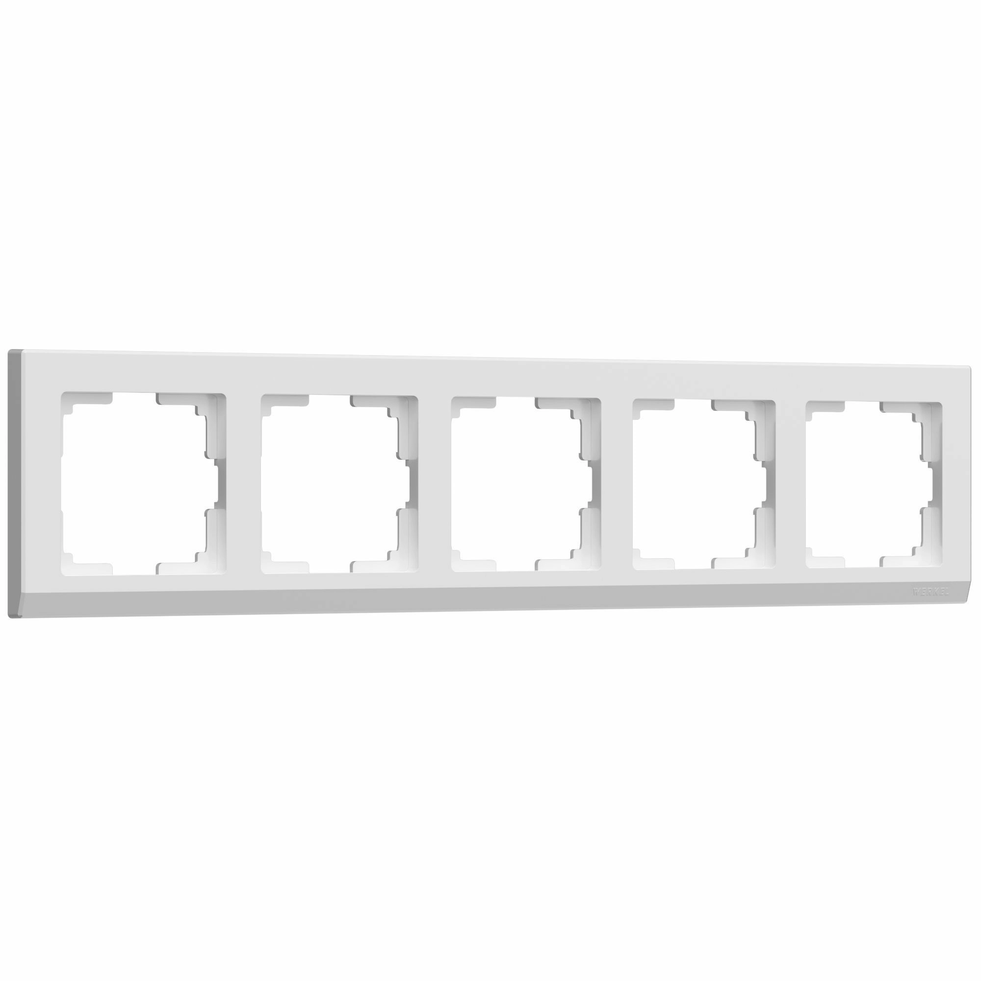 Рамка на 5 постов Werkel Stark W0051801 (белый)