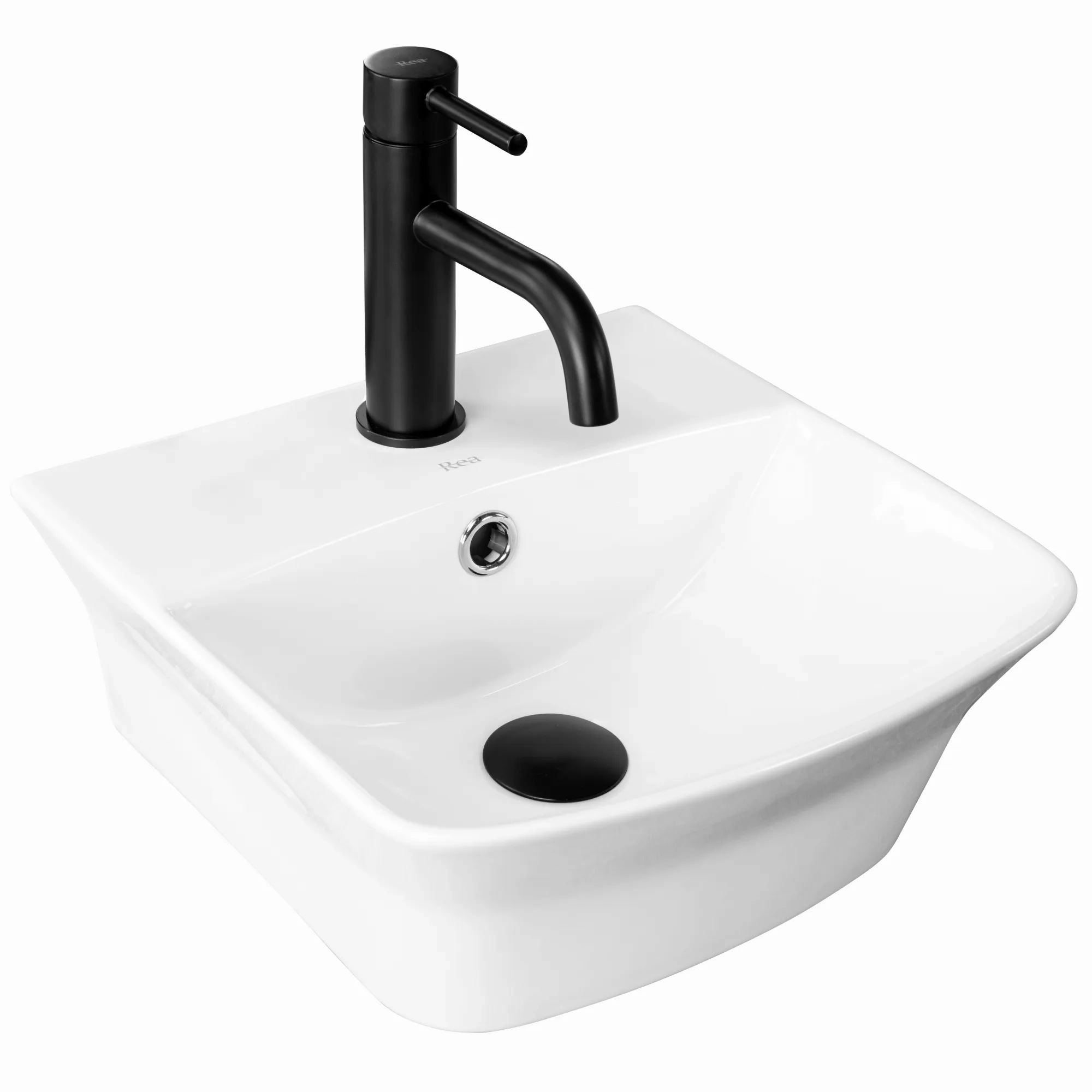 Умывальник Rea Selma 34x35, REA-U9667