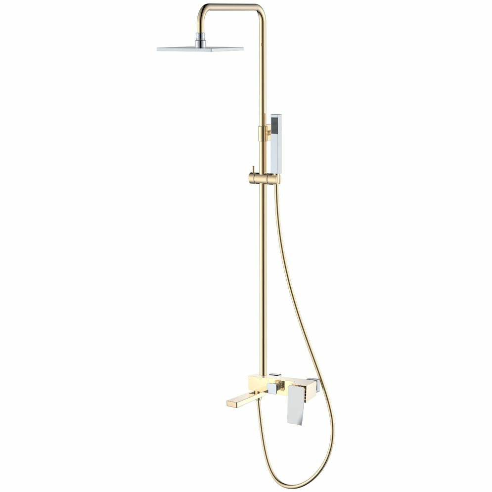 Стойка для душа Boheme Q2 Gold/Chrome, 148-GCR.2