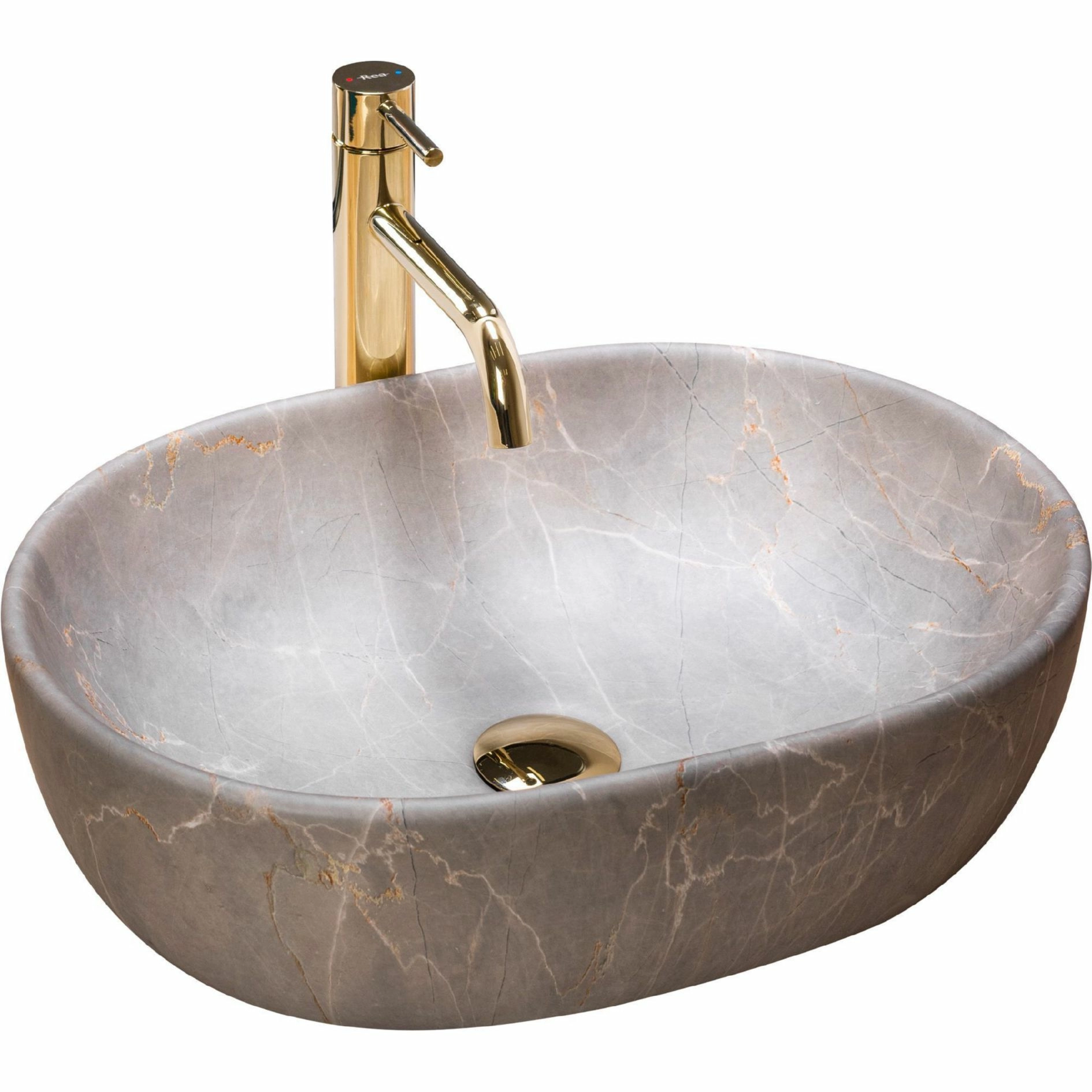 Умывальник Rea Lara Beige 48.5x35, REA-U9887
