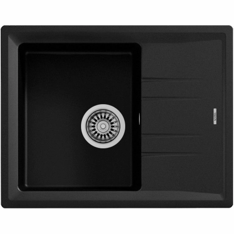 Кухонная мойка Teka STONE 45 S-TG 1B 1D карбон, 115330043
