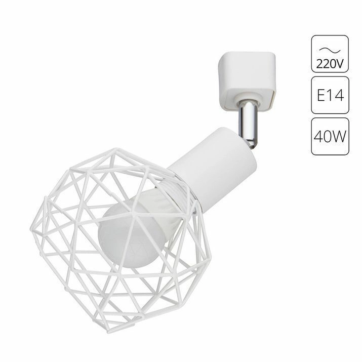 Трековый светильник Arte Lamp Sospiro, A6141PL-1WH