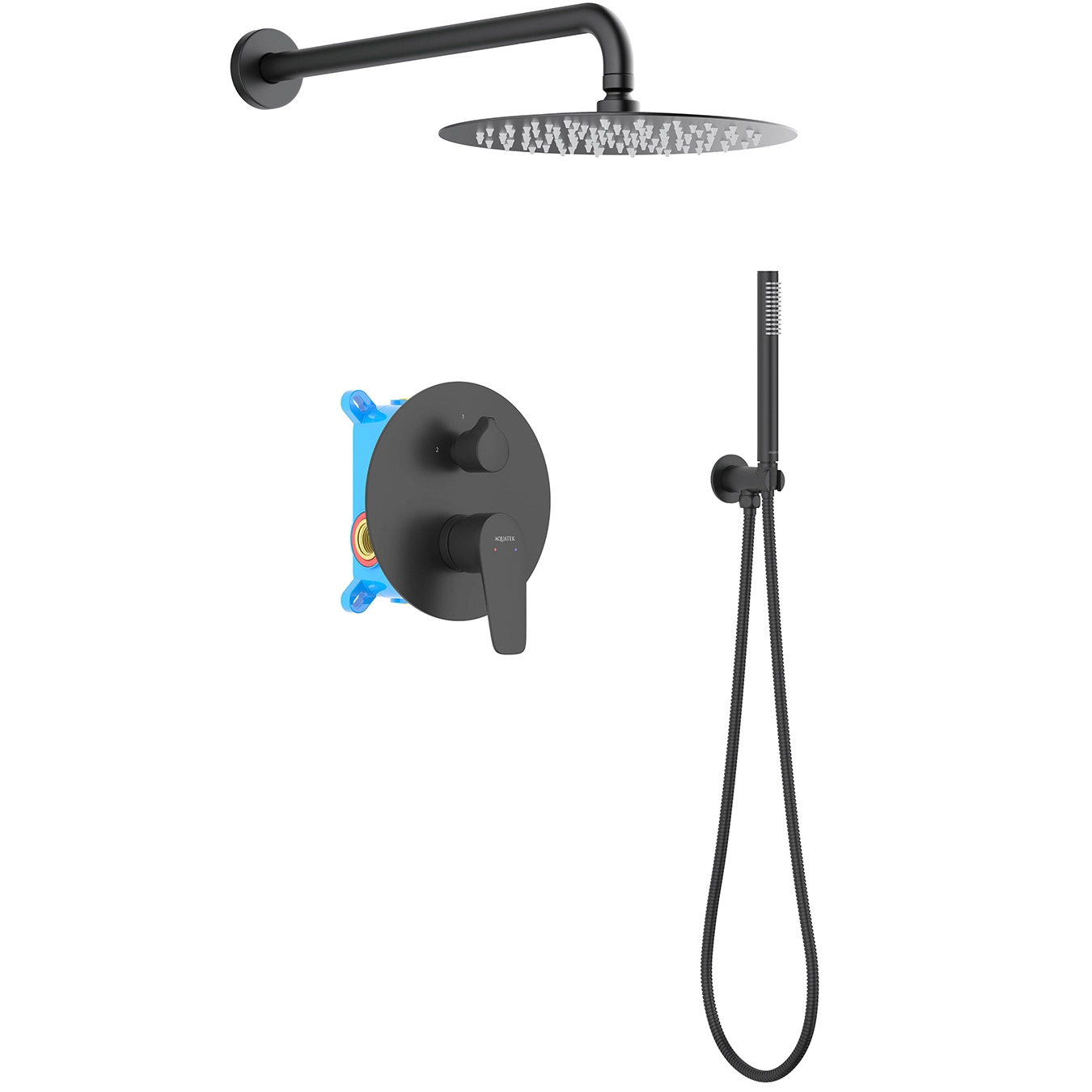 Душевая система Aquatek Бетта 3 в 1, AQ1172MB