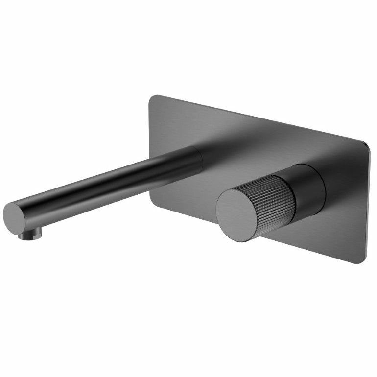 Смеситель встраиваемый Boheme Stick Linea Gun Metall, 125-GM.3