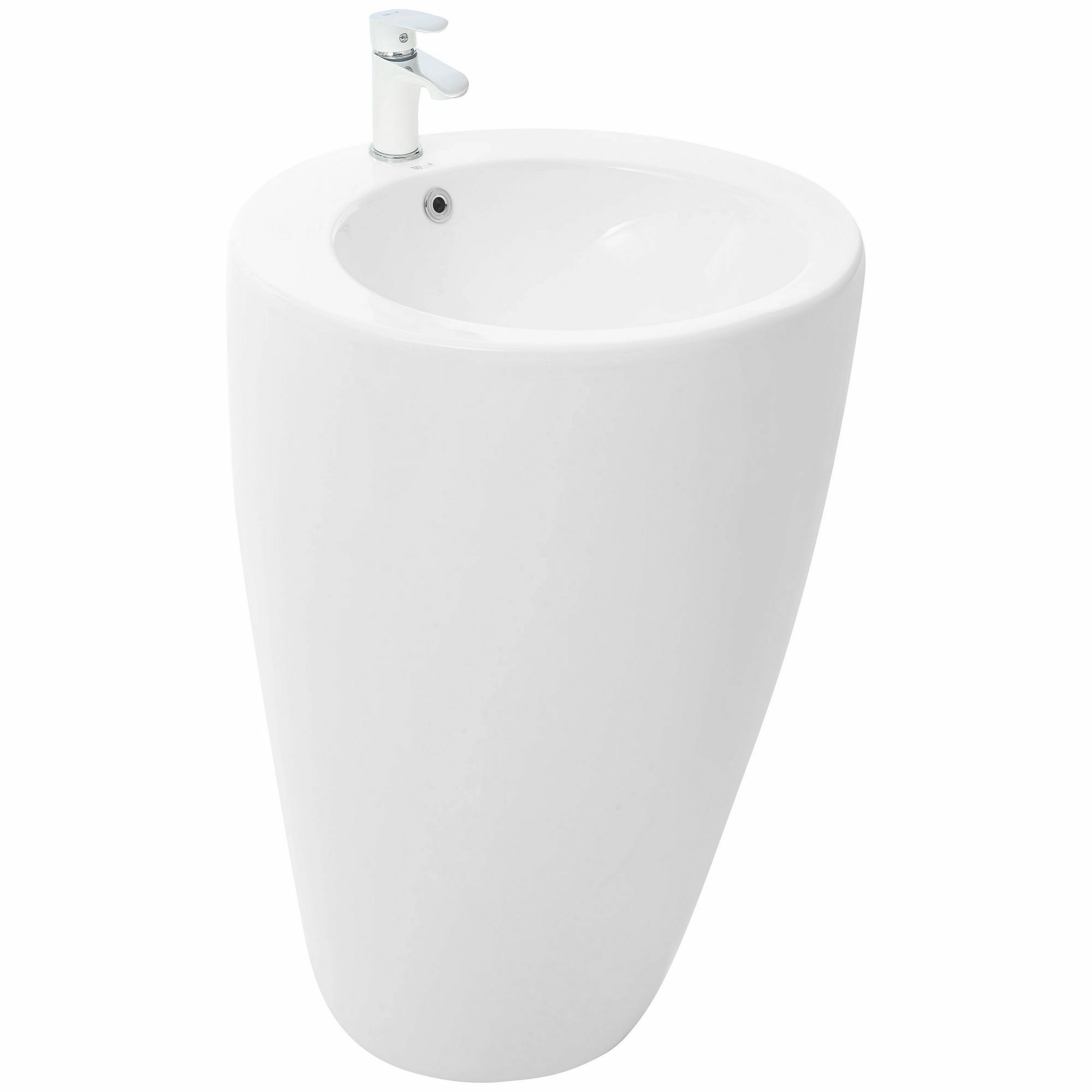 Раковина напольная WeltWasser 38x38, WW LEERBACH 3838 GL-WT