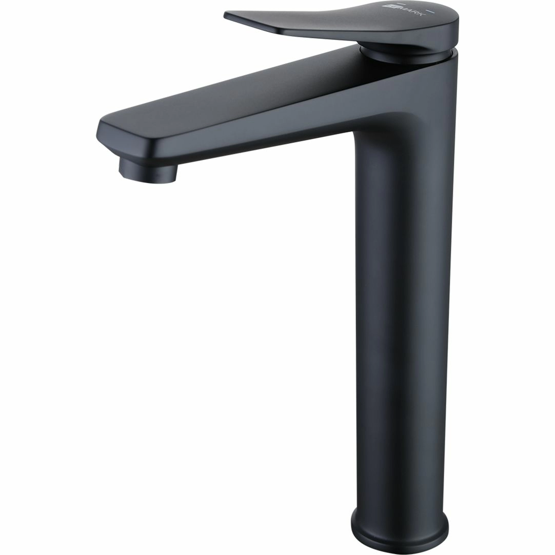 Смеситель для умывальника высокий монолитный Lemark Bronx, LM3709BL