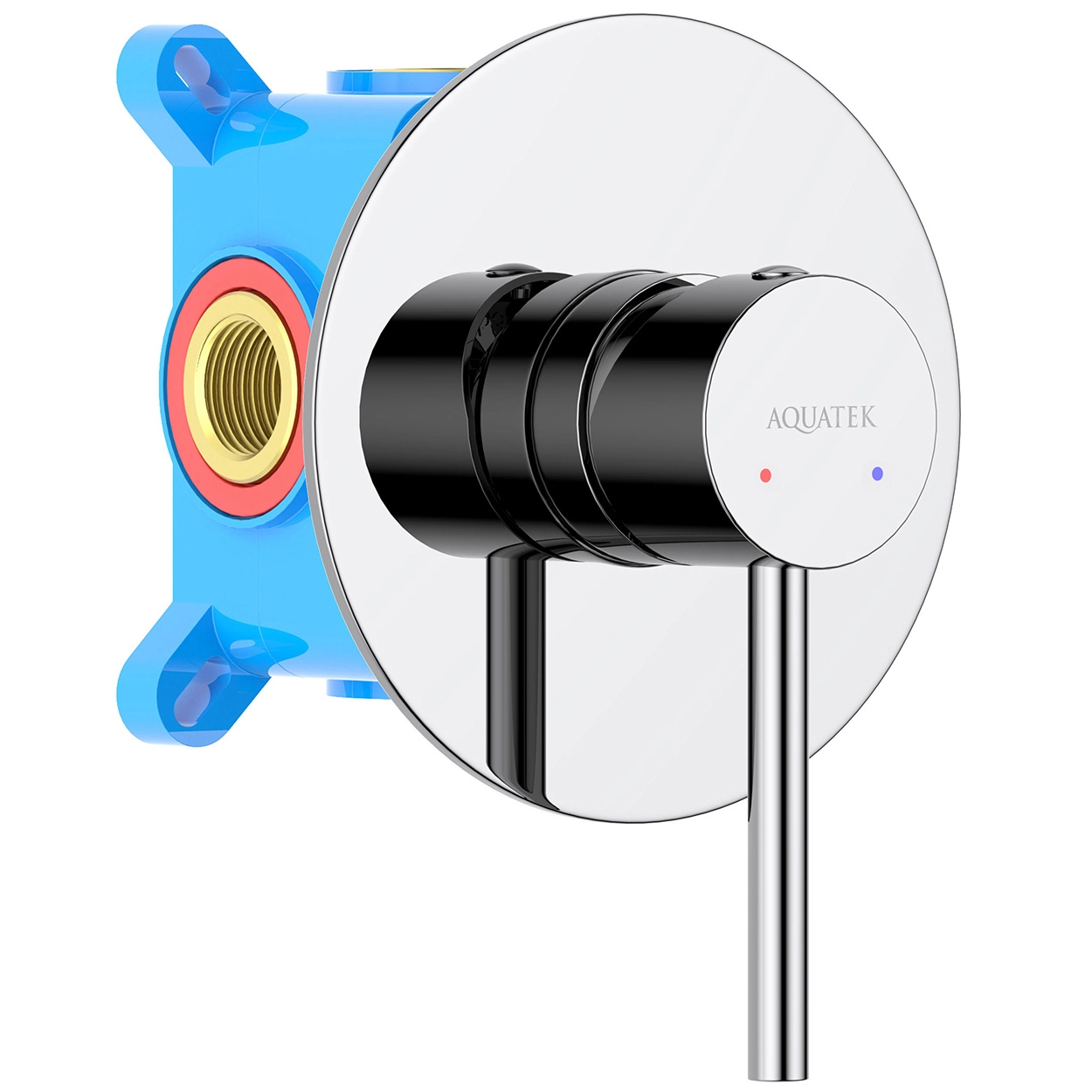 Смеситель для душа 1 режим Aquatek Европа, AQ1366CR