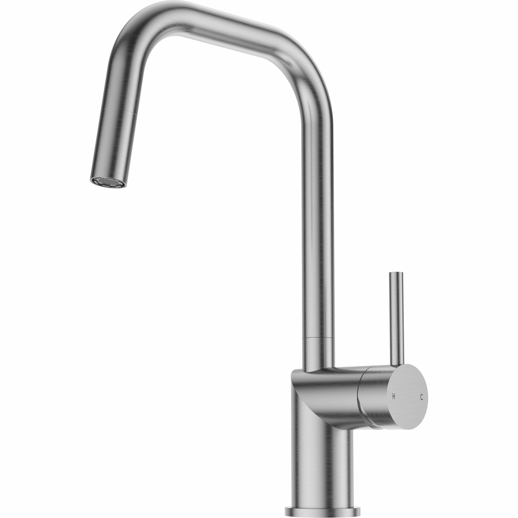 Смеситель для кухни Wonzon & Woghand брашированный никель, WW-6018-BS