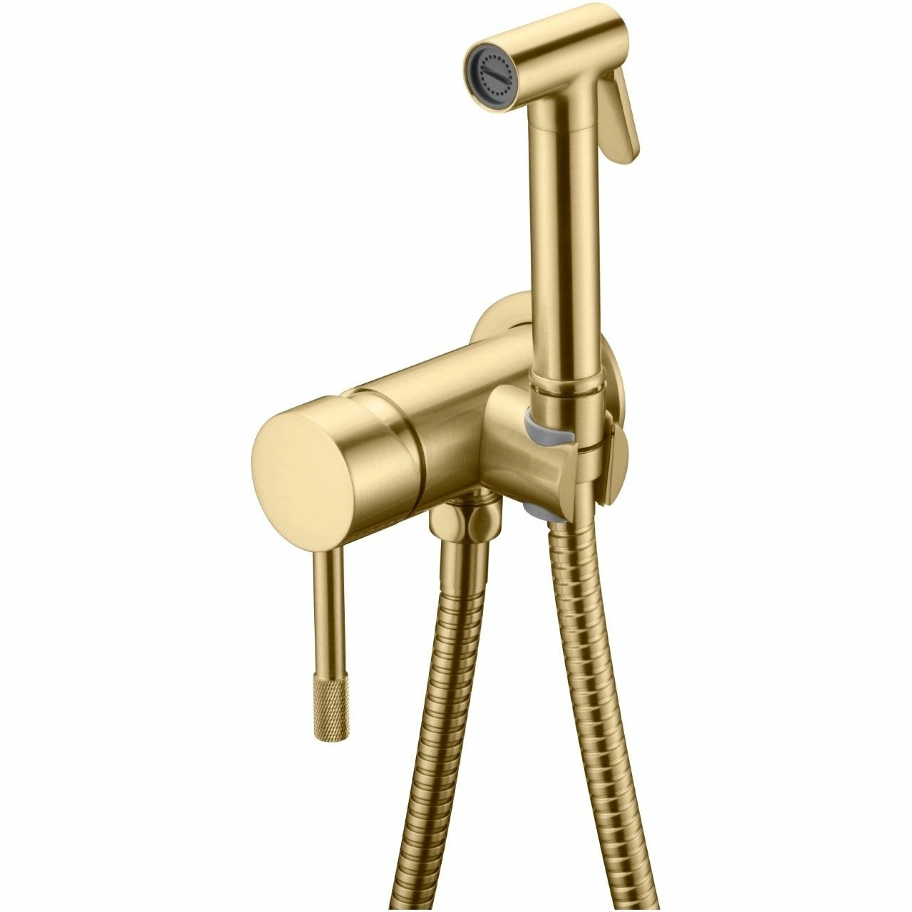 Смеситель гигиенический Boheme Uno Matt Gold, 467-MG