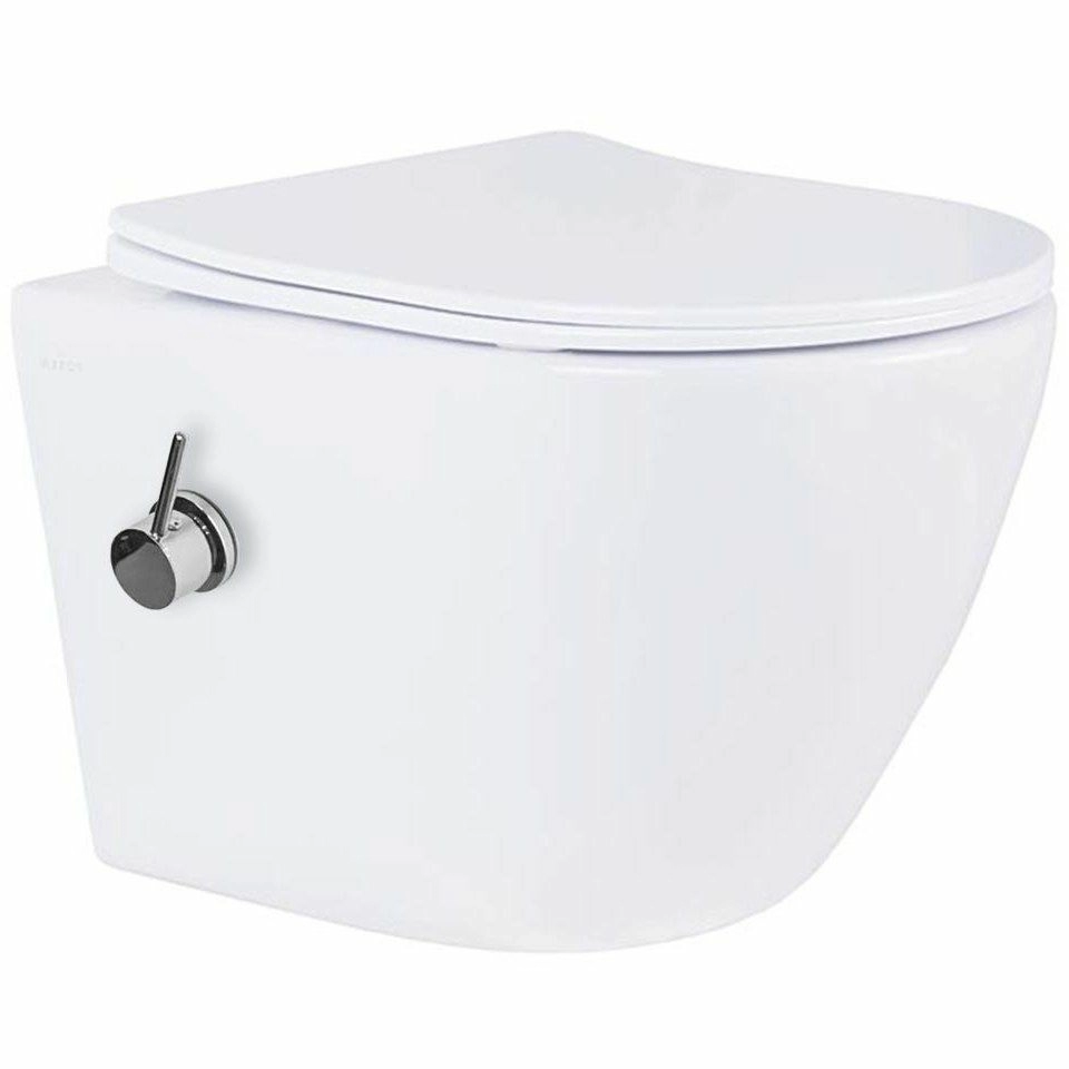 Унитаз подвесной Roxen Antares Bidet, 530185-01X