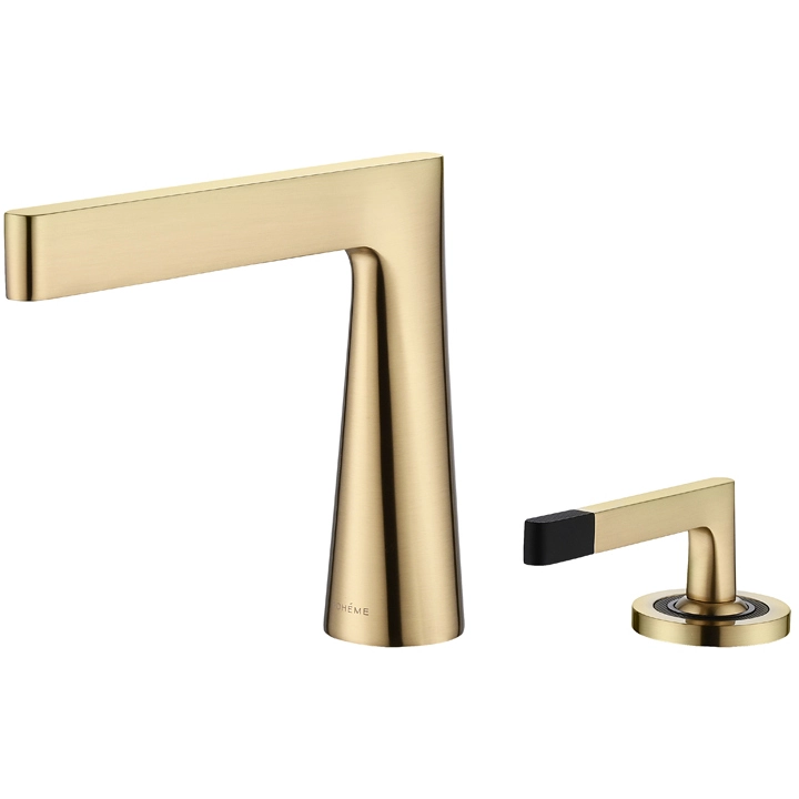 Смеситель на 2 отверстия Boheme Duo Matt Gold, 161-MG