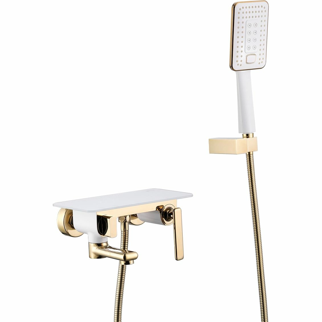МистаСмеситель для ванны с поворотным изливом Lemark Mista, LM6414WG