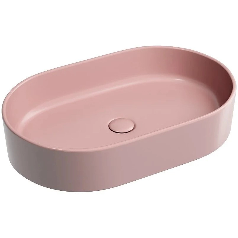 Умывальник чаша накладная овальная CeramicaNova Element 60.8x38.5, CN6048MP