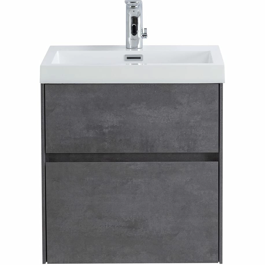 База под раковину подвесная BelBagno Pietra 50 Stucco Cemento, MINI-500AS-2C-SO-SCM