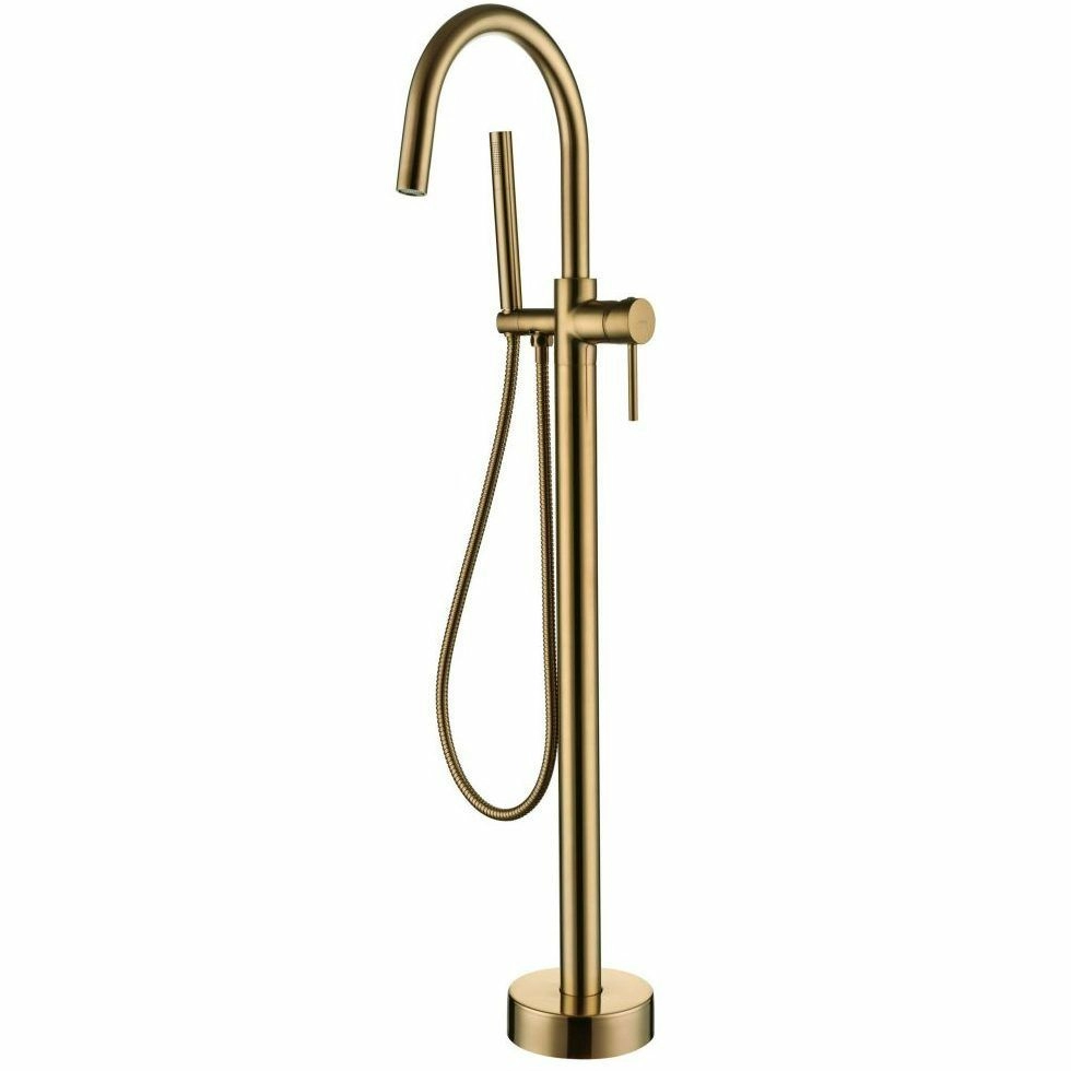 Смеситель напольный Boheme Uno Matt Gold, 469-MG