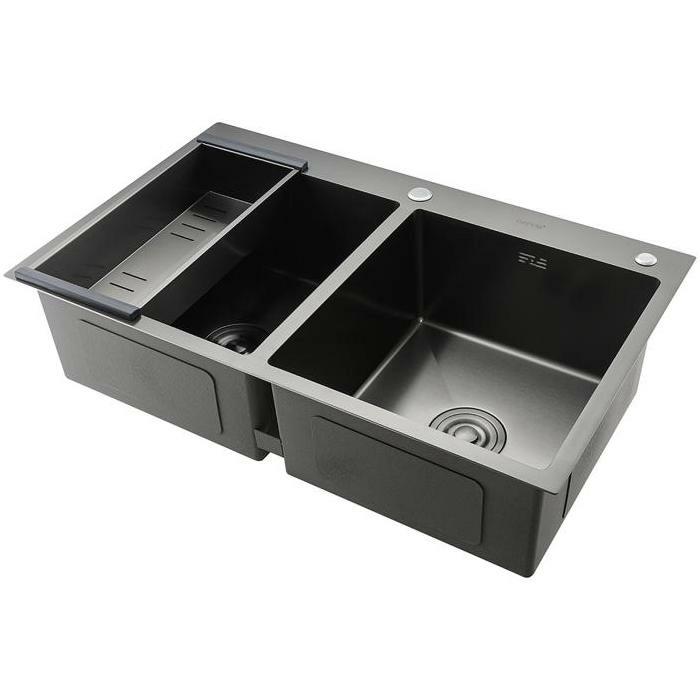 Кухонная мойка с коландером Gappo 83x50, GS8350-6