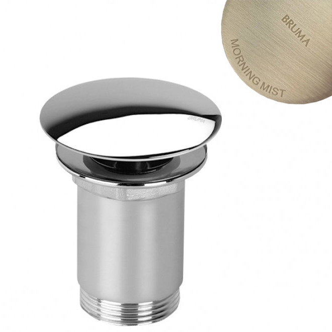 Сливной клапан из латуни Push Open Bruma Utopia 138 590 0MM Morning Mist, 1385900MM