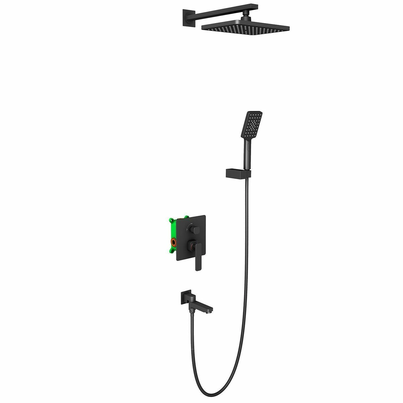 Душевая система Timo Torne Black, SX-4399/03SM