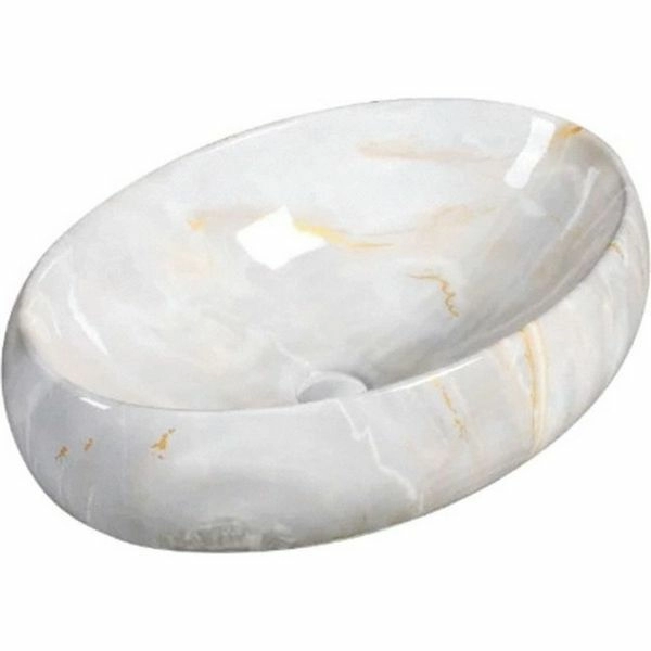 Раковина керамическая Santiline 47.5x34, SL-7028