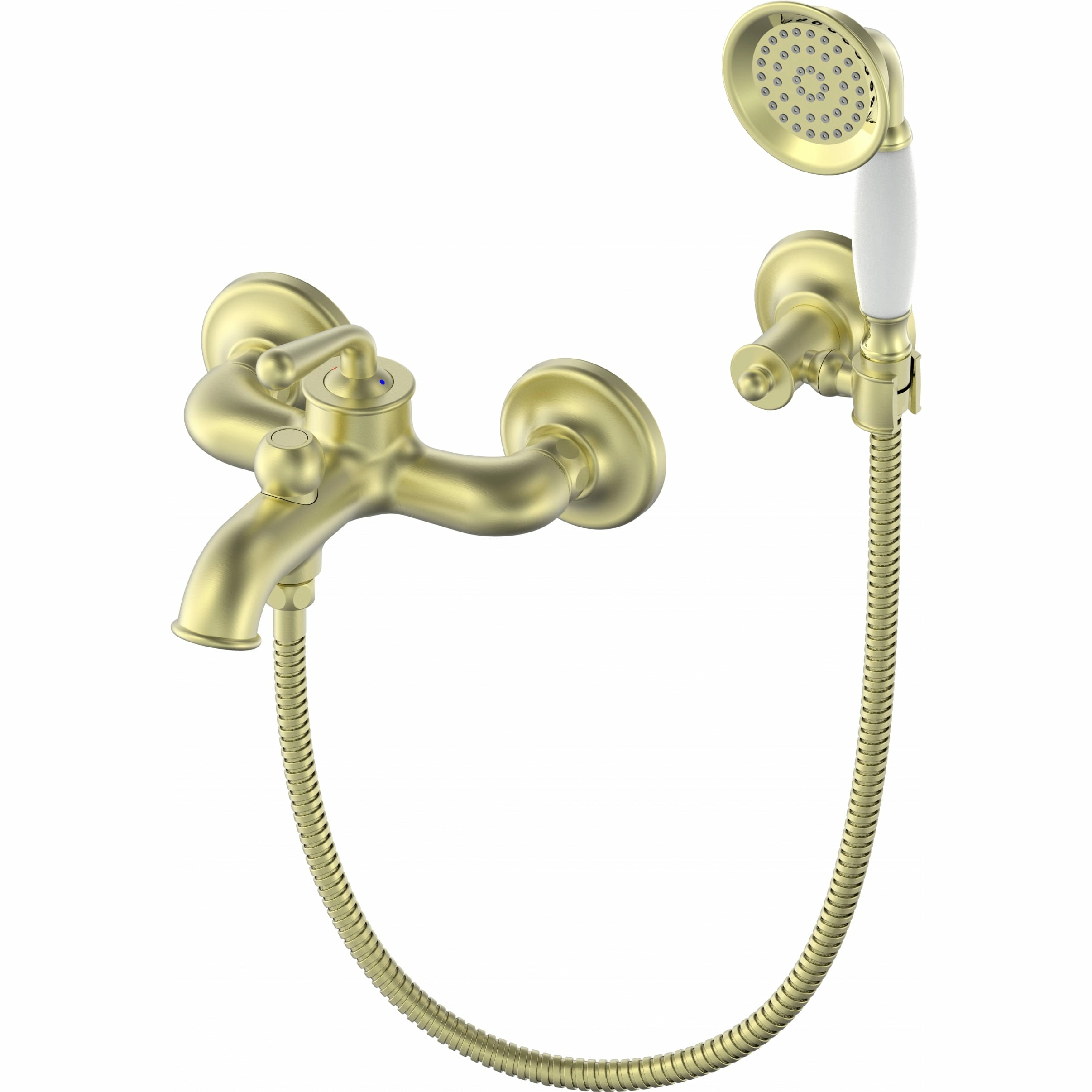 Смеситель для ванны с душем Wonzon & Woghand брашированное золото, WW-88639008-BG