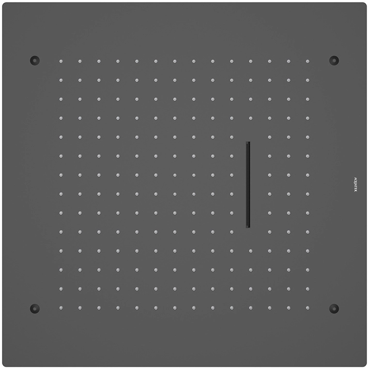 Верхний душ 500x500 мм 2 jet Aquatek, AQ2082MB