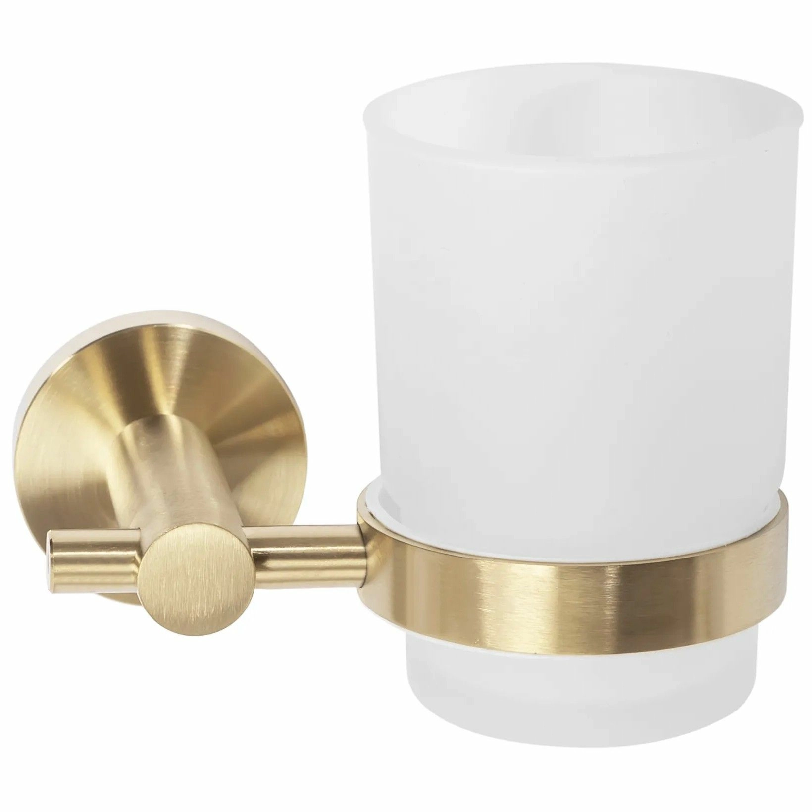 Стакан для зубных щеток Rea Gold Brushed, REA-77087